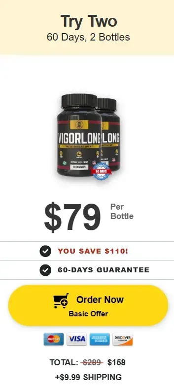 Vigorlong 2 bottles