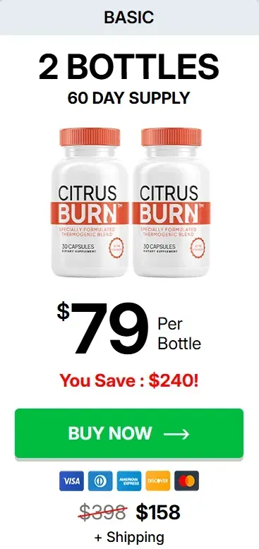 CitrusBurn 2 bottles