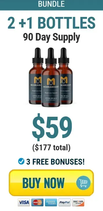 MounjaBoost 3 bottles