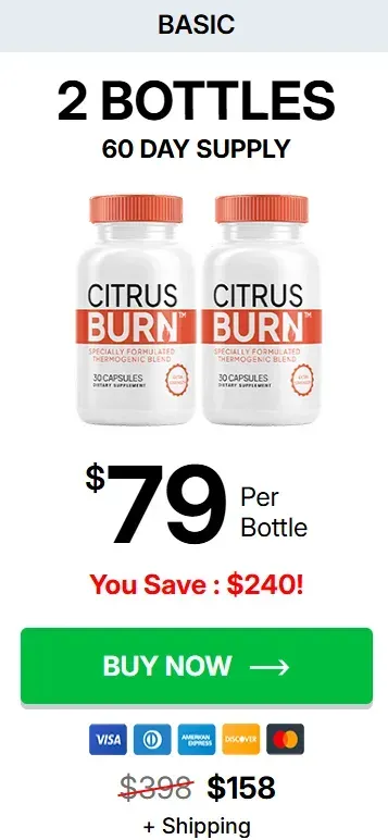 CitrusBurn 2 bottles