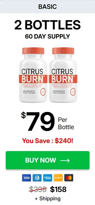 CitrusBurn 2 bottles