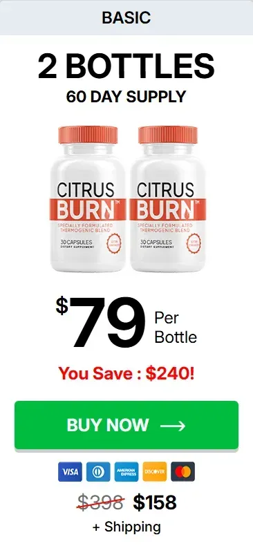 CitrusBurn 2 bottles