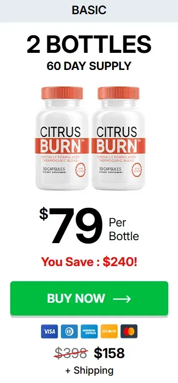 CitrusBurn 2 bottles