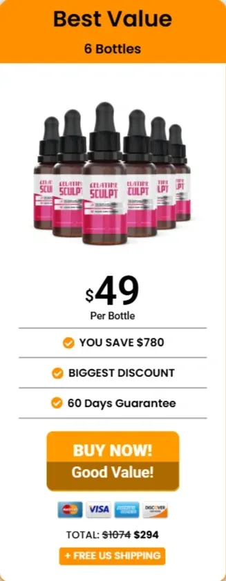 Gelatine Sculpt 6 bottles