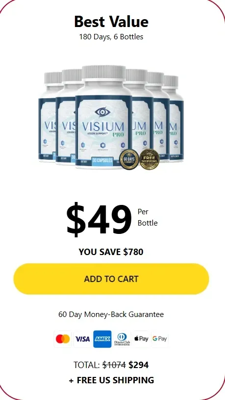 Visium Pro 6 bottles