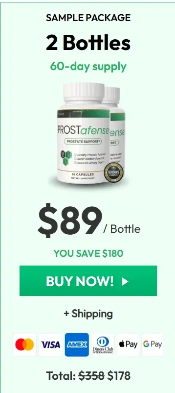 Prostafense 2 bottles