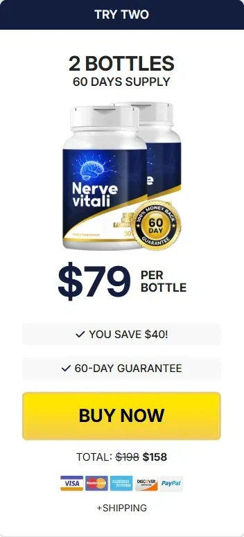 NerveVitali 2 bottles