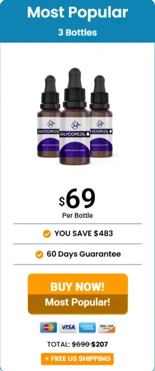 Glycopezil 3 bottles
