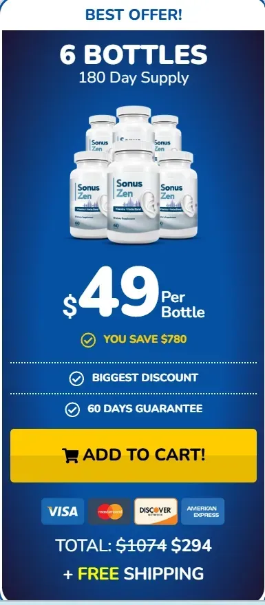 Sonus Zen 6 bottles