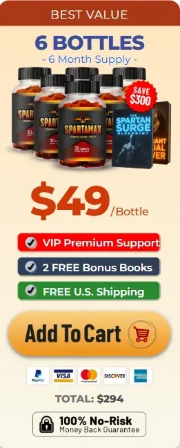 Spartamax 6 bottles