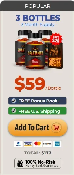 Spartamax 3 bottles