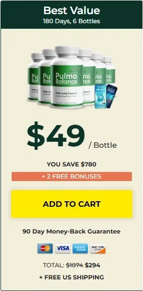 Pulmo Balance 6 bottles