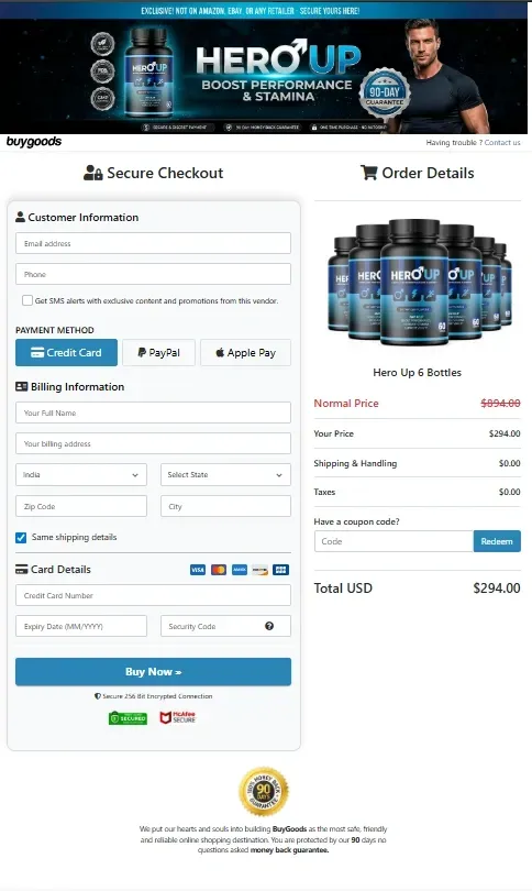 HeroUp buy 