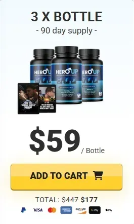 HeroUp 3 bottles