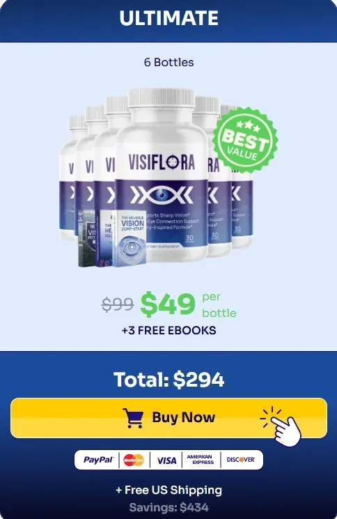 VisiFlora 6 bottles
