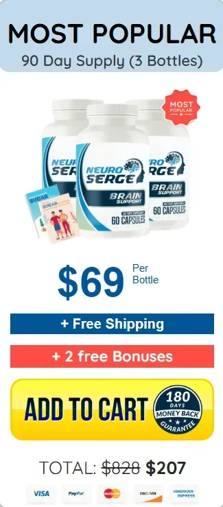 Neuro Serge 3 bottles