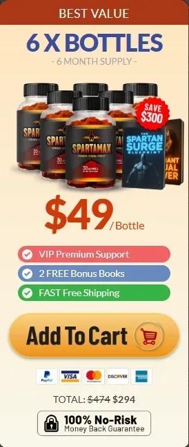 Spartamax 6 bottles