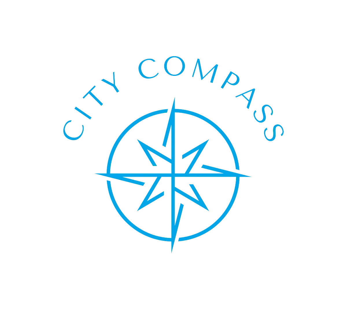 City Compass Brand Logo