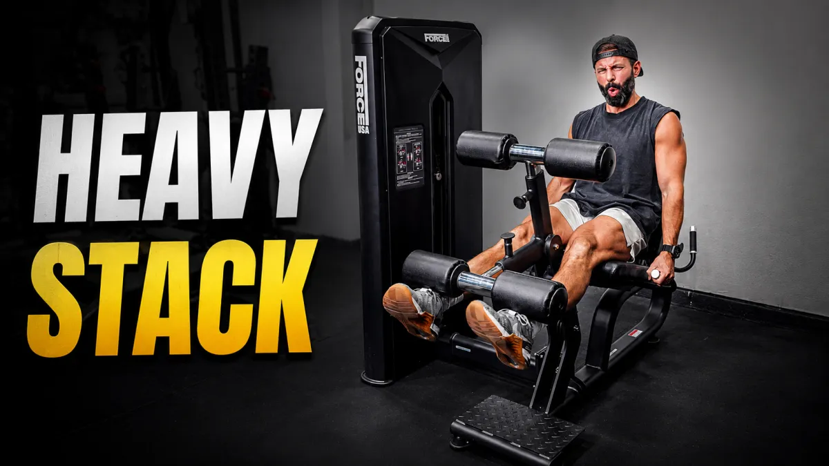 Force USA Solitude Leg Extension / Leg Curl Review: Premium Feel, Heavy Stack