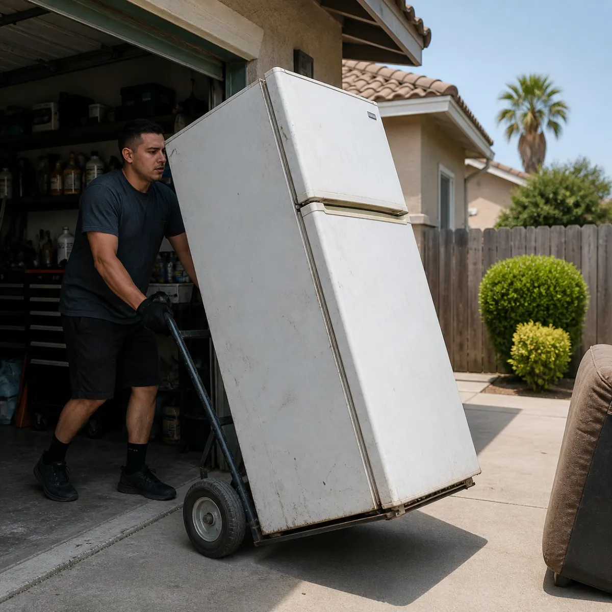 Refrigerator Removal