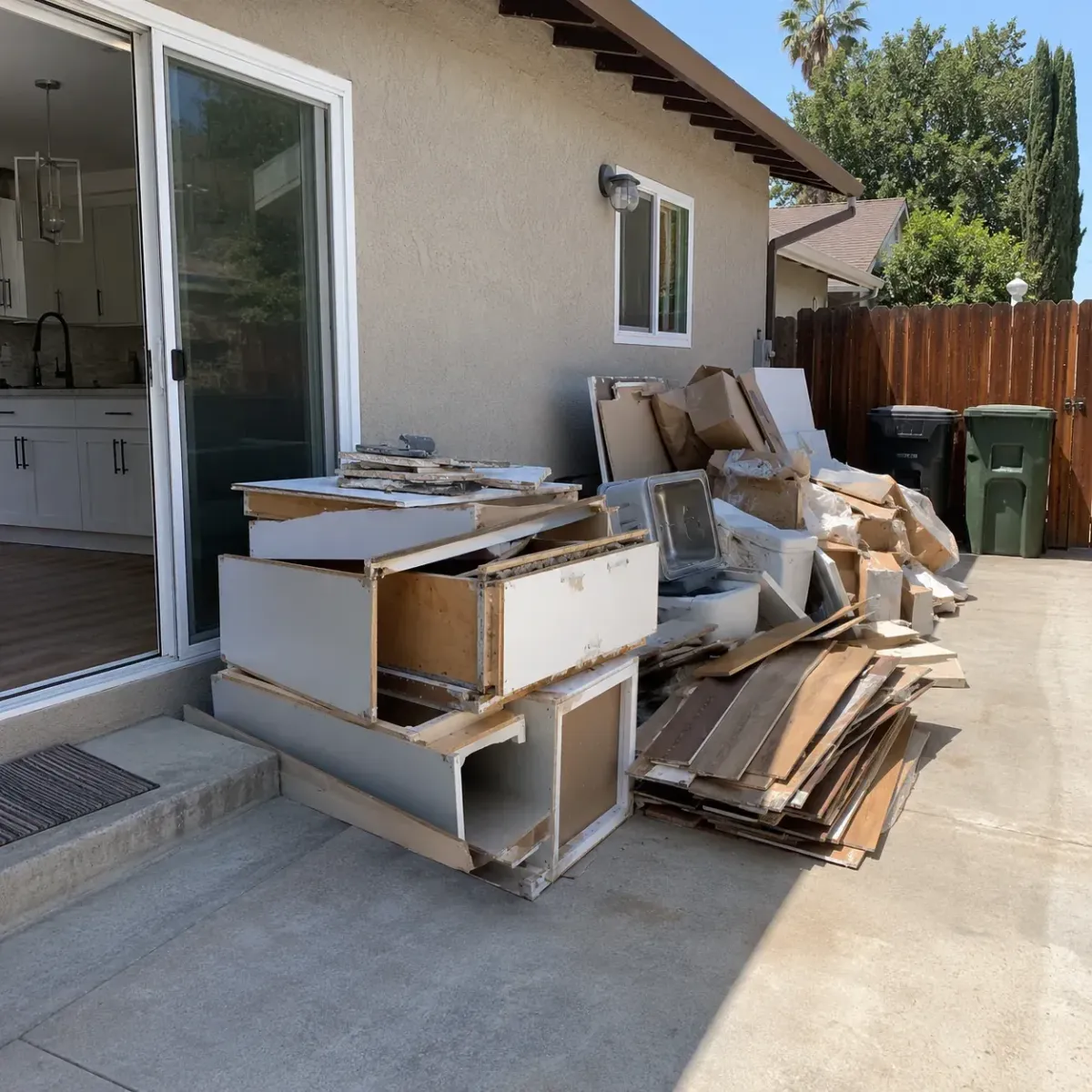 Kitchen and Bathroom Remodel Cleanup