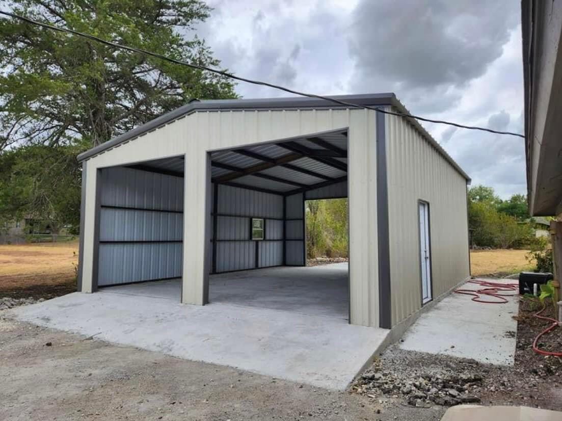 Durable pre-engineered metal building designed by Columbus Metal Buildings