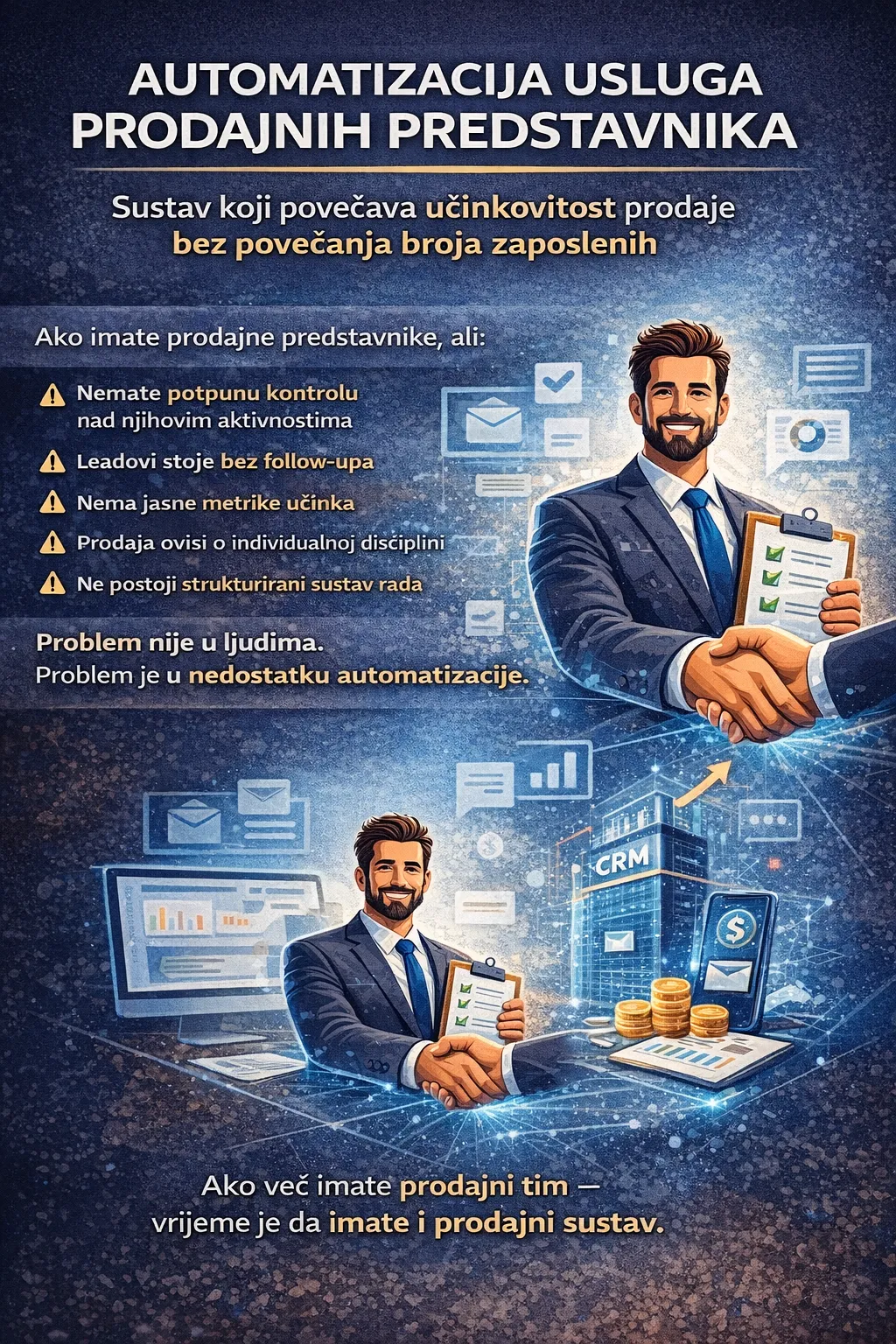 automatzacija prodaje istra. marketing. prodaja. prodajni presdavnik. bolji rad