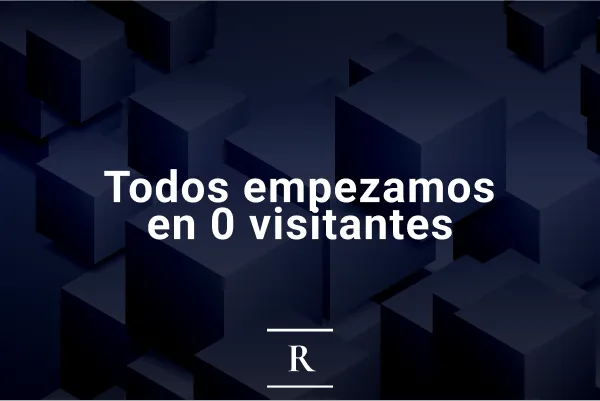 Todos empezamos en 0 visitantes