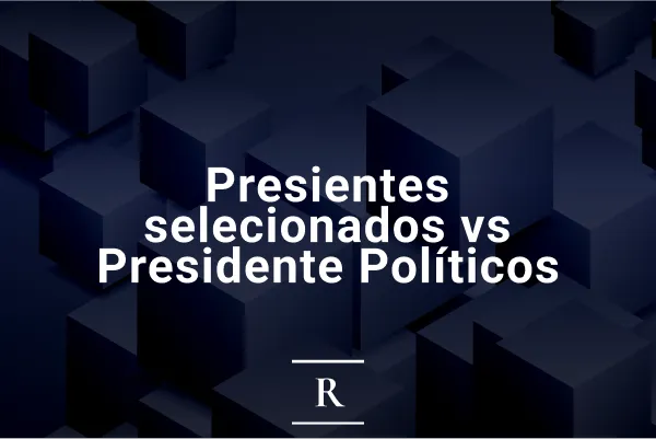 Presientes selecionados vs Presidente Políticos