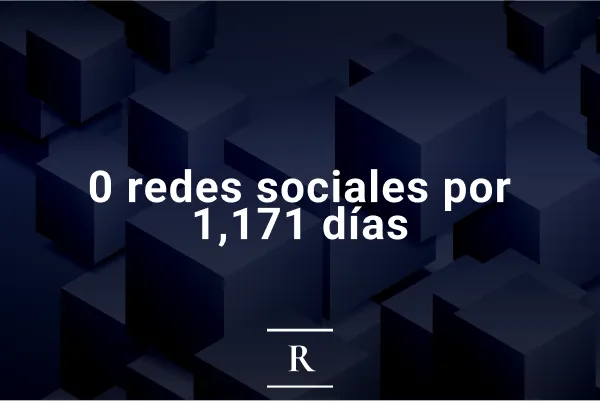 0 redes sociales por 1,171 días