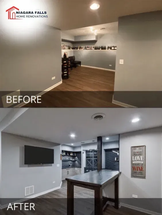 Soundproofing basement ceiling in Niagara Falls, Ontario