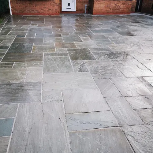 Natural Stone Driveway West Derby
