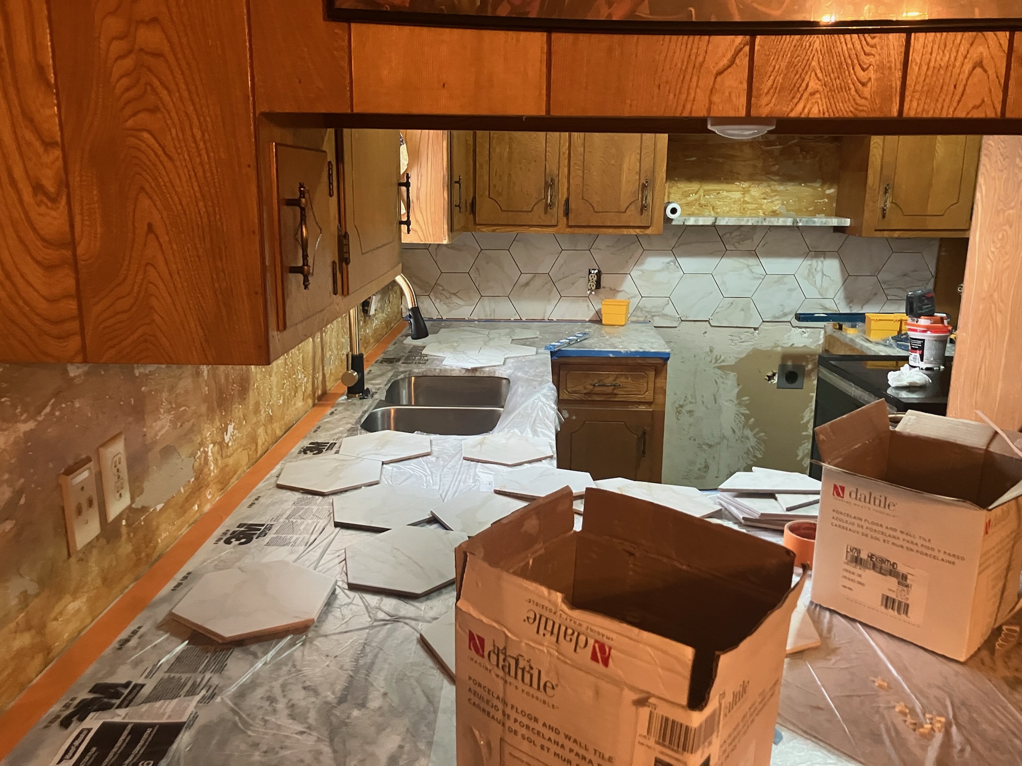 Tile & Backsplash Installation