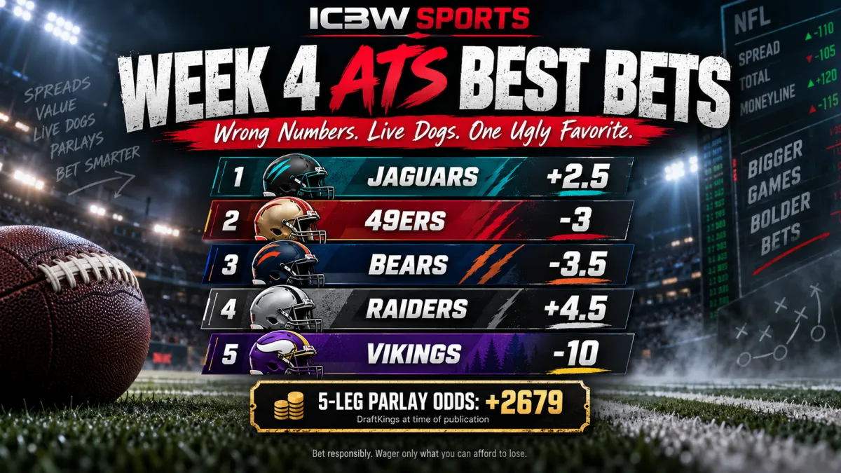Week 4 ICBW ATS Picks