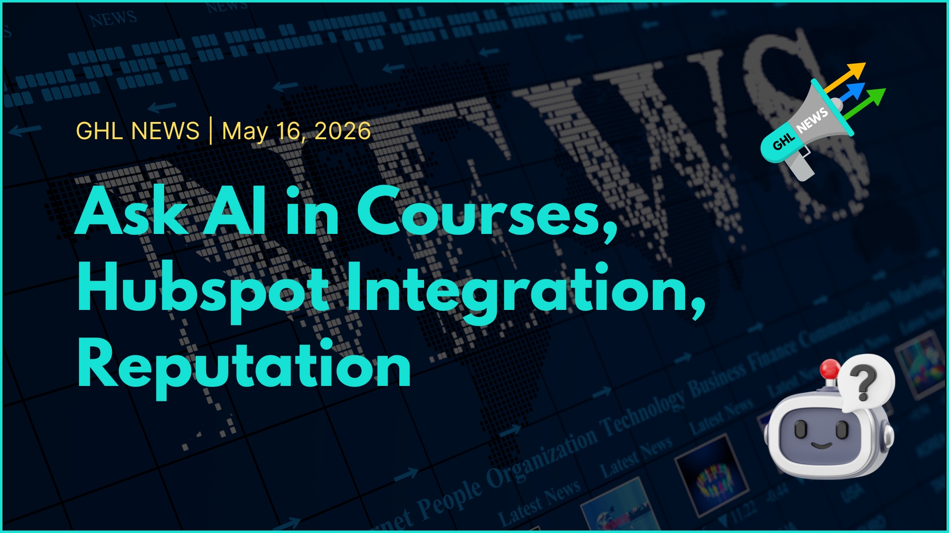 Ask AI, Hubspot Integration, Reputation Management