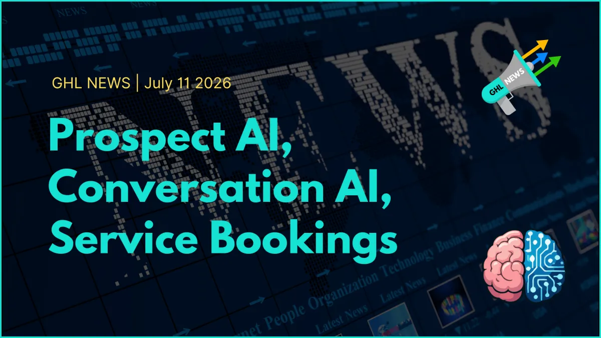Prospect AI, Conversation AI, Service Bookings