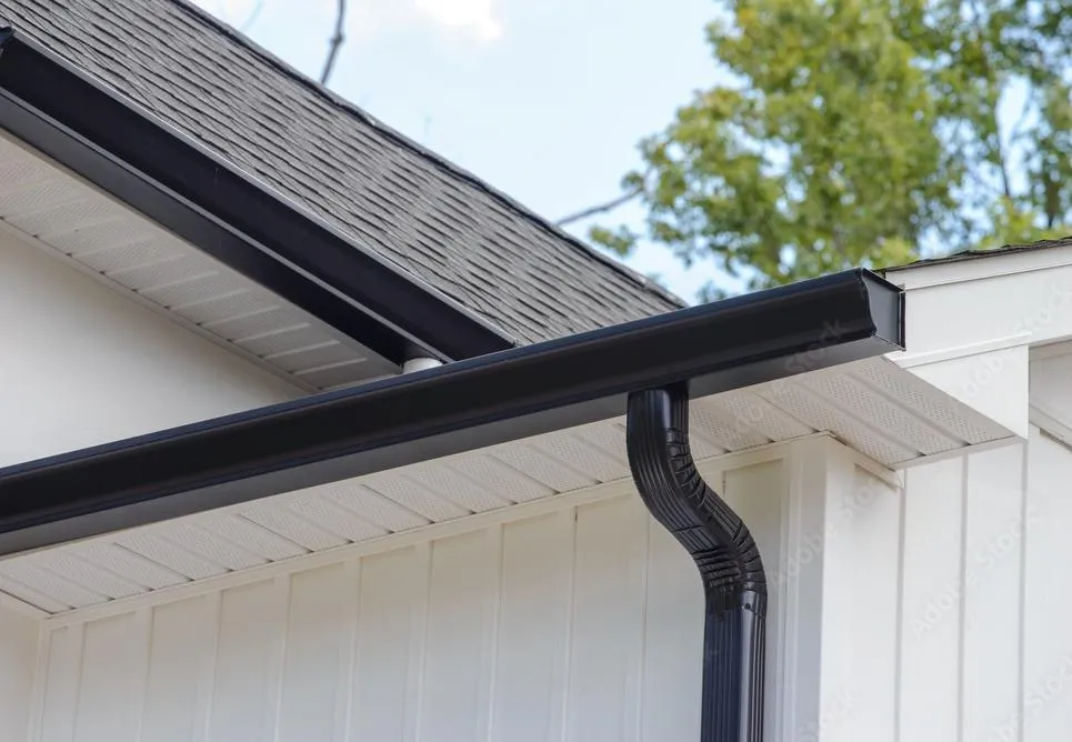 black bird on the roof