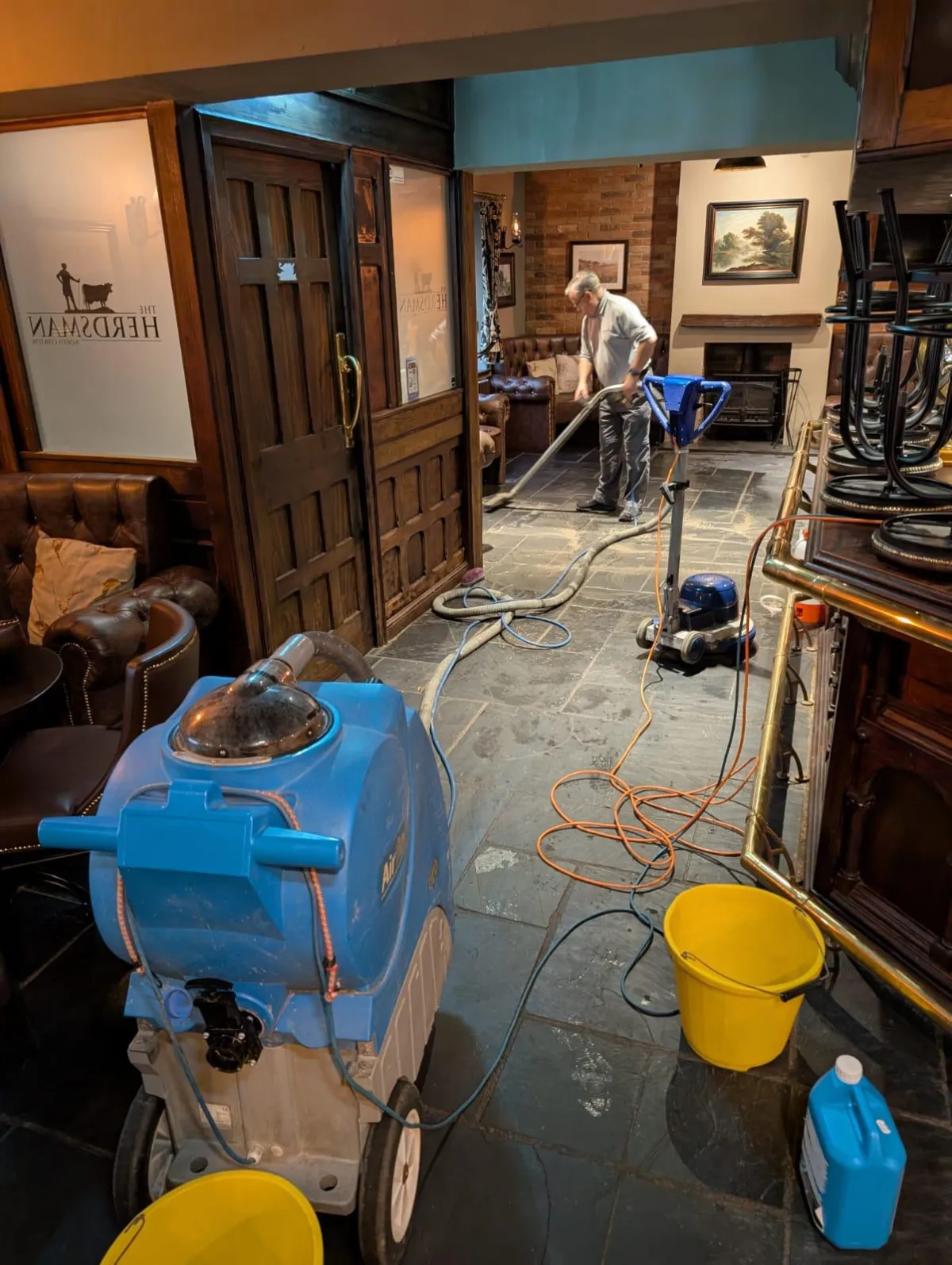 Slate Floor Cleaning North Allerton