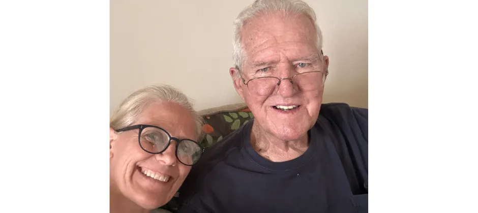 Jackie and Her Dad, Ernie 