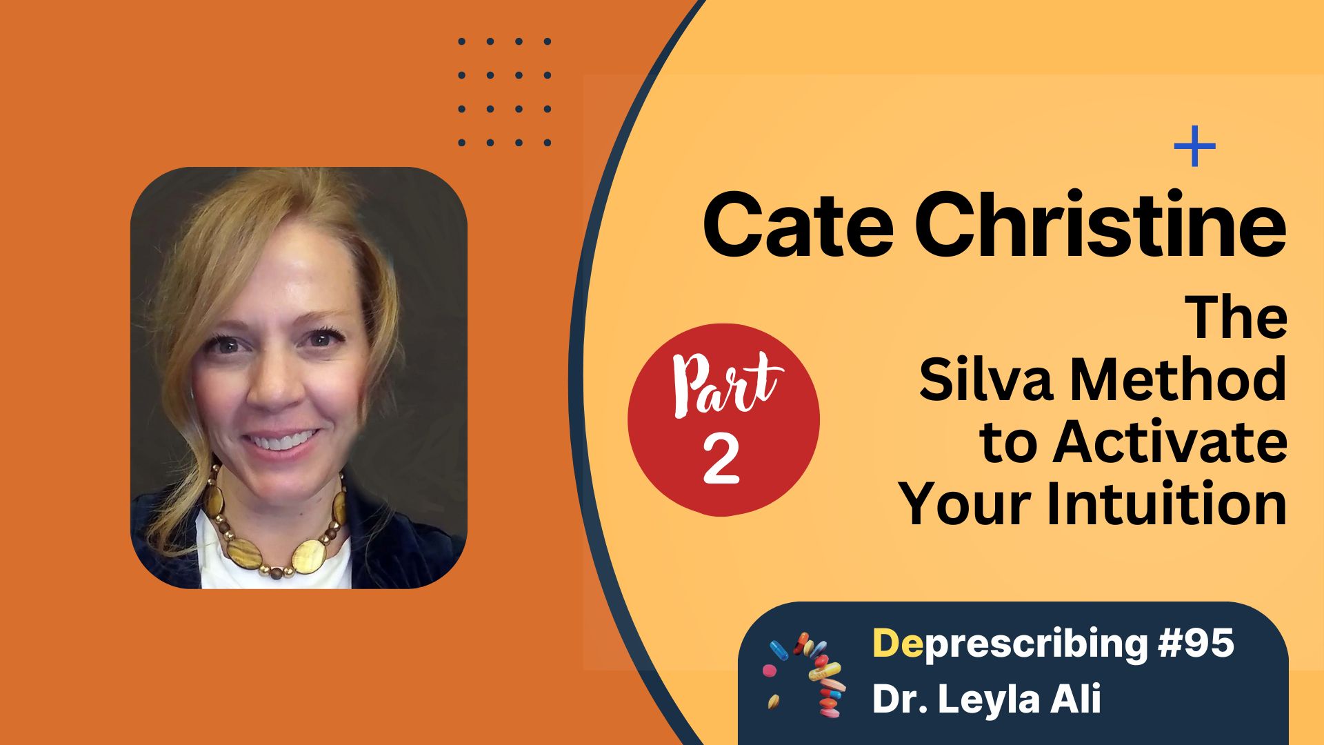 Deprescribing #95 Cate Christine, The Silva Method, part 2