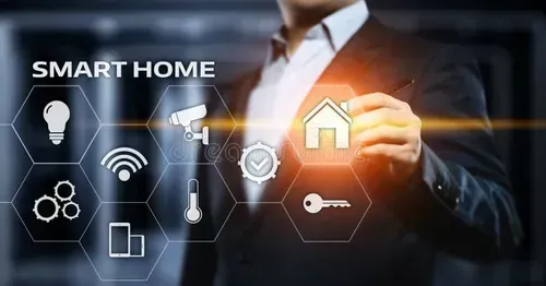 a google home mini sitting on top of a table