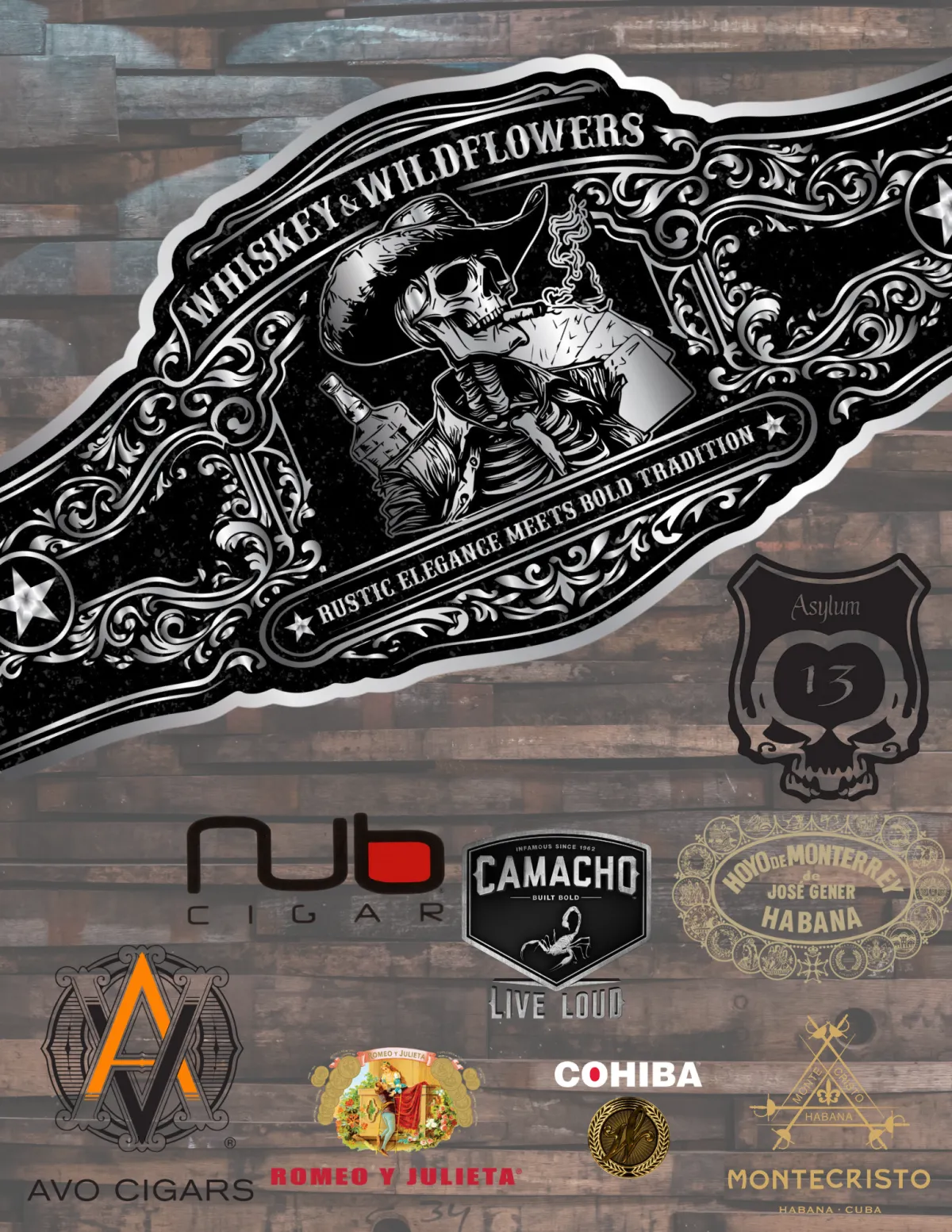 Shop premium cigars from trusted cigar brands curated by Whiskey & Wildflowers, blending bold tradition with refined cigar selection.