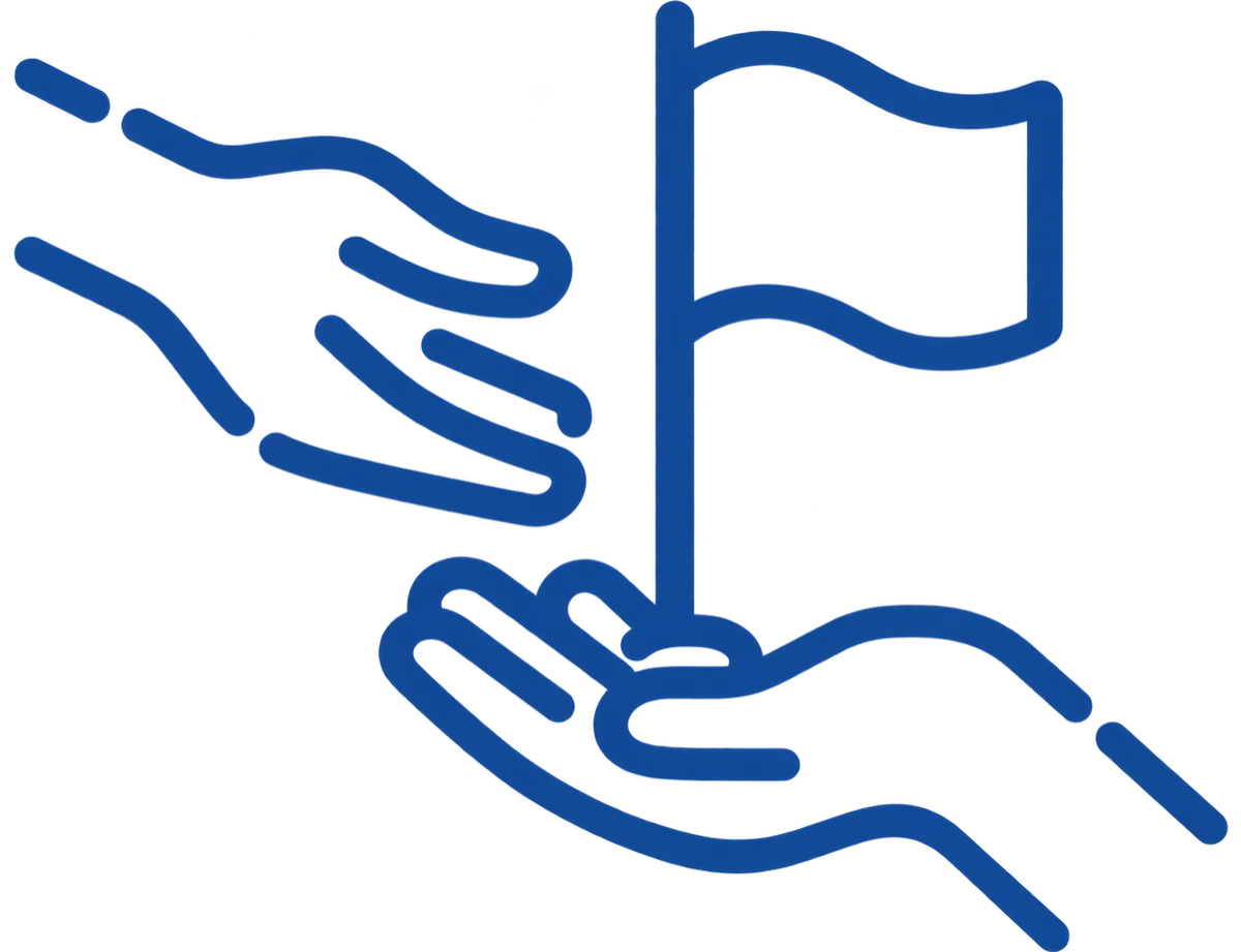 Delegation icon – learn what to delegate, how to delegate, and empower ownership with clarity