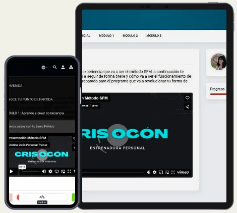Joven sonriente haciendo ejercicio en un gimnasio moderno, con luz natural y ambiente motivador, vistiendo ropa deportiva colorida, fondo desenfocado de pesas y máquinas, estilo fotográfico realista.