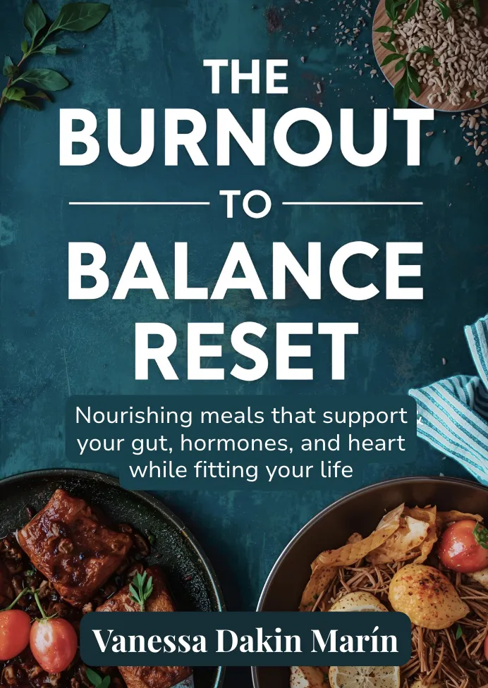 Burnout to Balance Reset recipe cards