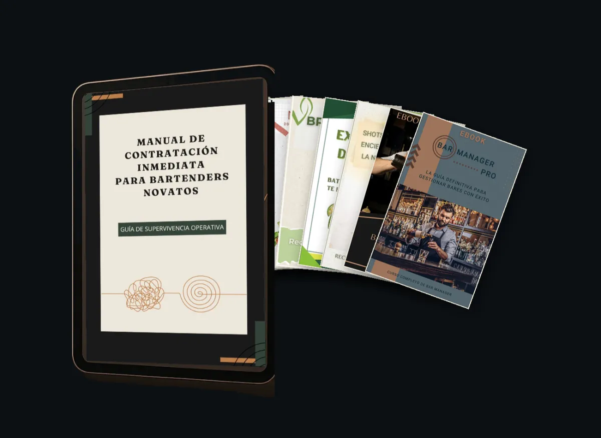 Mockup potente del ebook Sistema de Supervivencia y planillas en una tablet