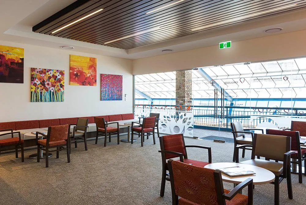 large shared space fit out for a university