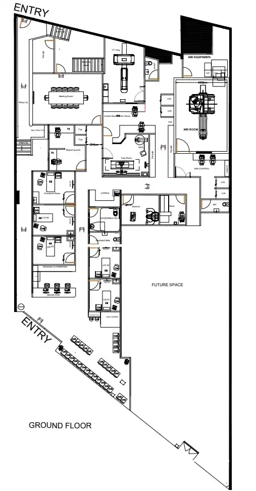 A free floorplan example shown by constructor group