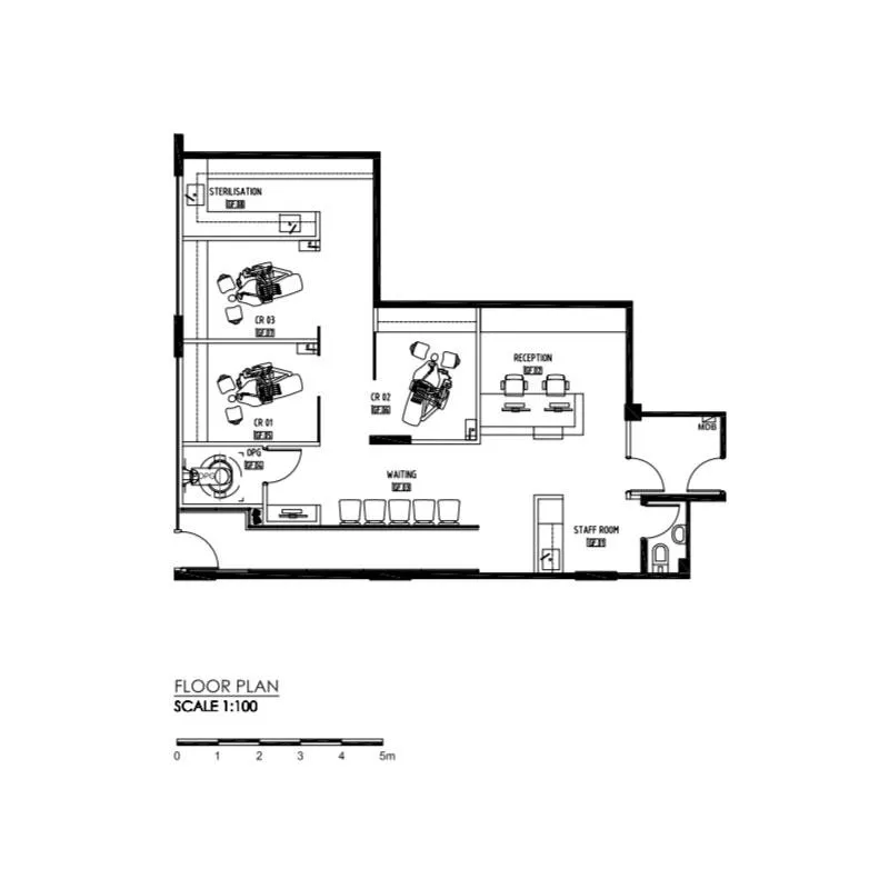 A free floorplan example shown by constructor group