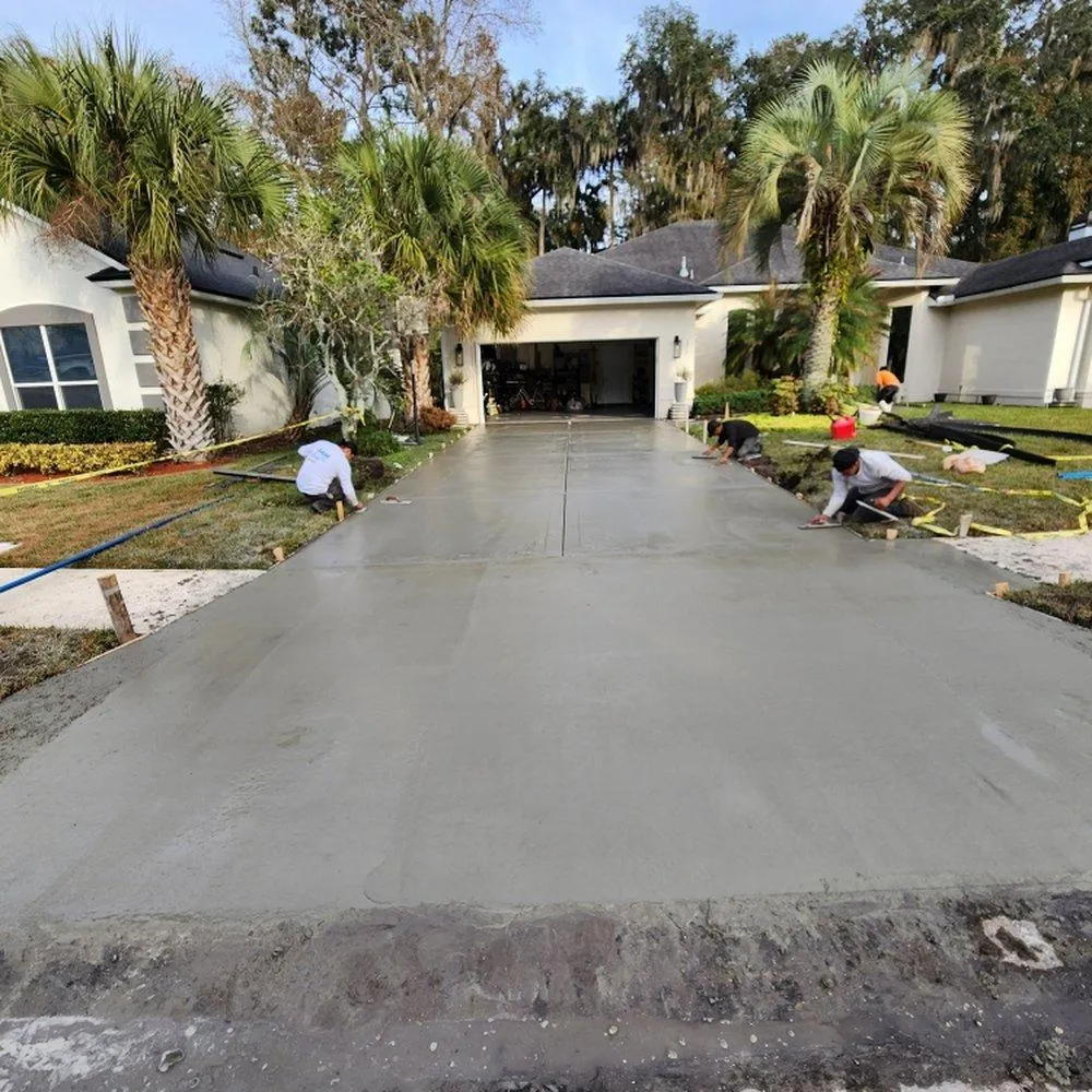 Ann Arbor Concrete builds and installs Driveway